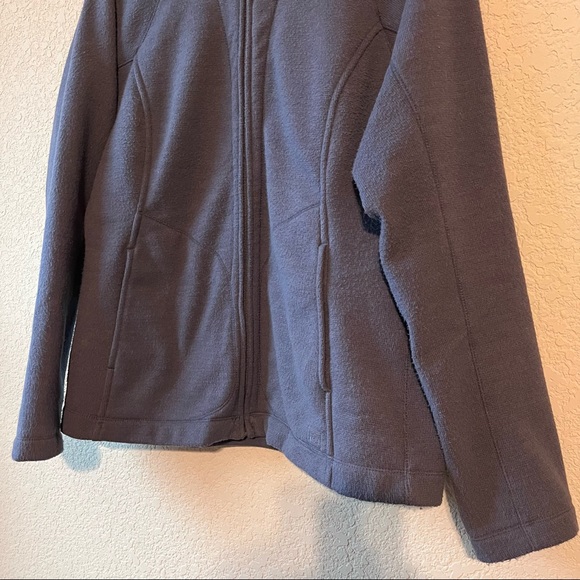 REI Womens Full Zip Polyester Jacket Long Sleeves Pockets Purple Size L - Picture 5 of 11